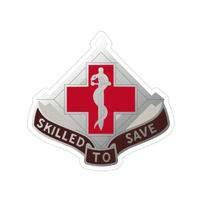 131 Surgical Hospital (U.S. Army) Transparent STICKER Die-Cut Vinyl Decal 5 Inch - The Sticker Space