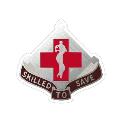 131 Surgical Hospital (U.S. Army) Transparent STICKER Die-Cut Vinyl Decal 6 Inch - The Sticker Space
