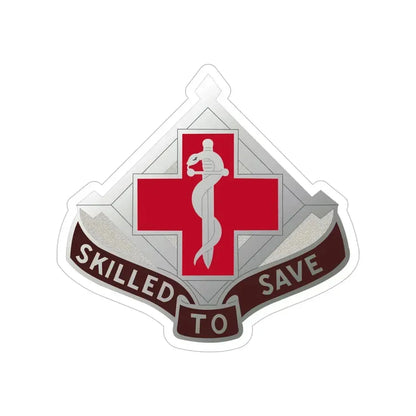 131 Surgical Hospital (U.S. Army) Transparent STICKER Die-Cut Vinyl Decal - The Sticker Space