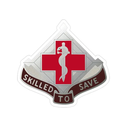 131 Surgical Hospital (U.S. Army) Transparent STICKER Die-Cut Vinyl Decal - The Sticker Space