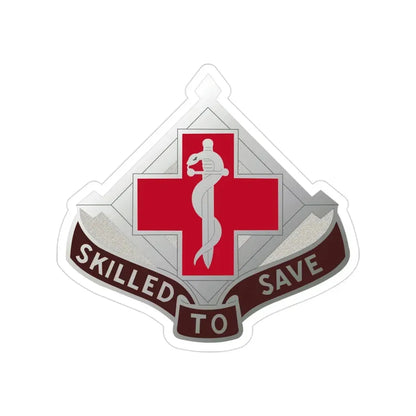 131 Surgical Hospital (U.S. Army) Transparent STICKER Die-Cut Vinyl Decal - The Sticker Space