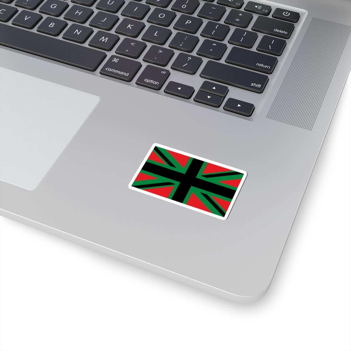 Union Black 3x5 (United Kingdom) STICKER Vinyl Kiss-Cut Decal