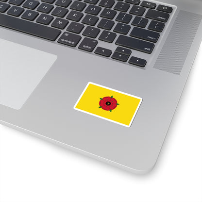 Flag of Lancashire (England) STICKER Vinyl Kiss-Cut Decal