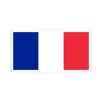 Flag of France 2-1 (France) STICKER Vinyl Kiss-Cut Decal