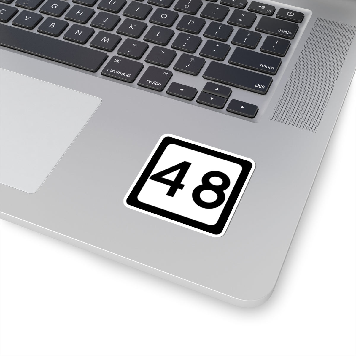 WV-48 (Virginia) (Road Sign) STICKER Vinyl Kiss-Cut Decal