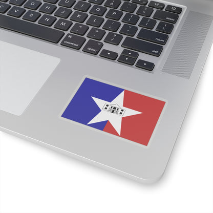 Flag of San Antonio, Texas - STICKER Vinyl Kiss-Cut Decal