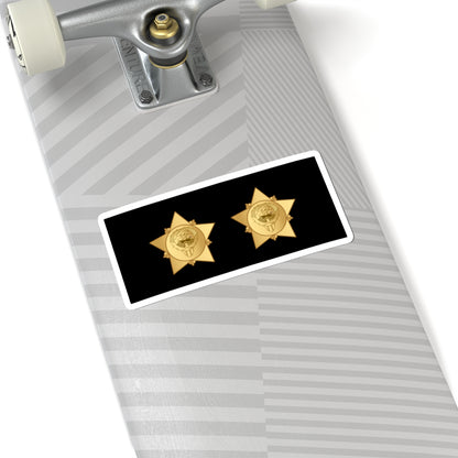 06. KNF CWO (Kuwait) (Military Rank) STICKER Vinyl Kiss-Cut Decal