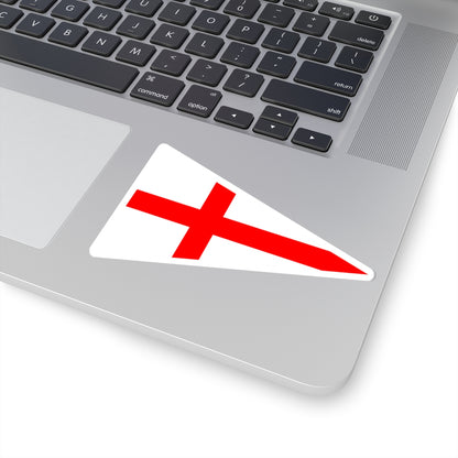 Burgee of c de mar almeria (Spain) STICKER Vinyl Kiss-Cut Decal