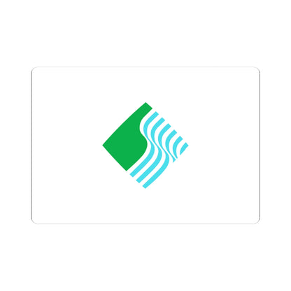 Flag of Saijō Ehime (Japan) STICKER Vinyl Kiss-Cut Decal