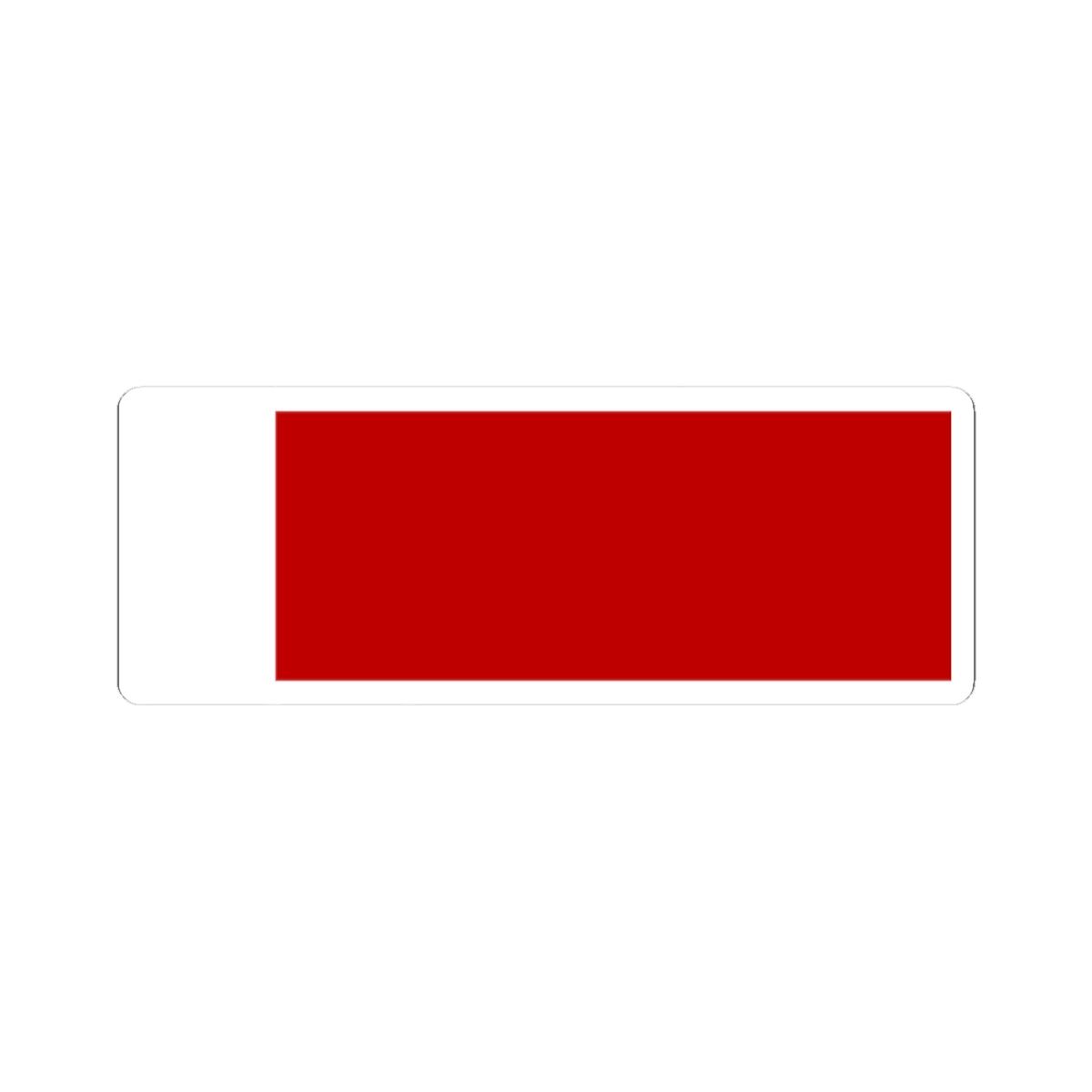 Flag of Abu Dhabi 1936 (United Arab Emirates) STICKER Vinyl Kiss-Cut Decal