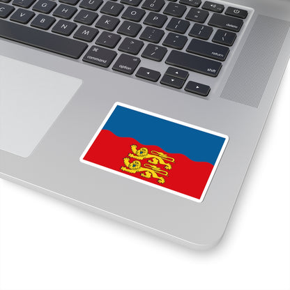 Flag of Calvados (France) STICKER Vinyl Kiss-Cut Decal