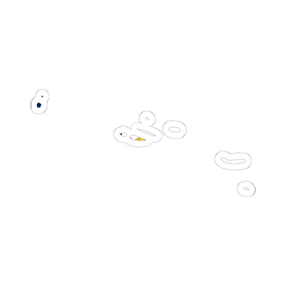Flag-map of the Azores (Portugal) STICKER Vinyl Kiss-Cut Decal