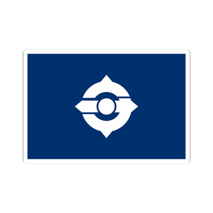 Flag of Moriguchi Osaka (Japan) STICKER Vinyl Kiss-Cut Decal