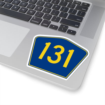 PR secondary 131 (Puerto Rico) (Road Sign) STICKER Vinyl Kiss-Cut Decal