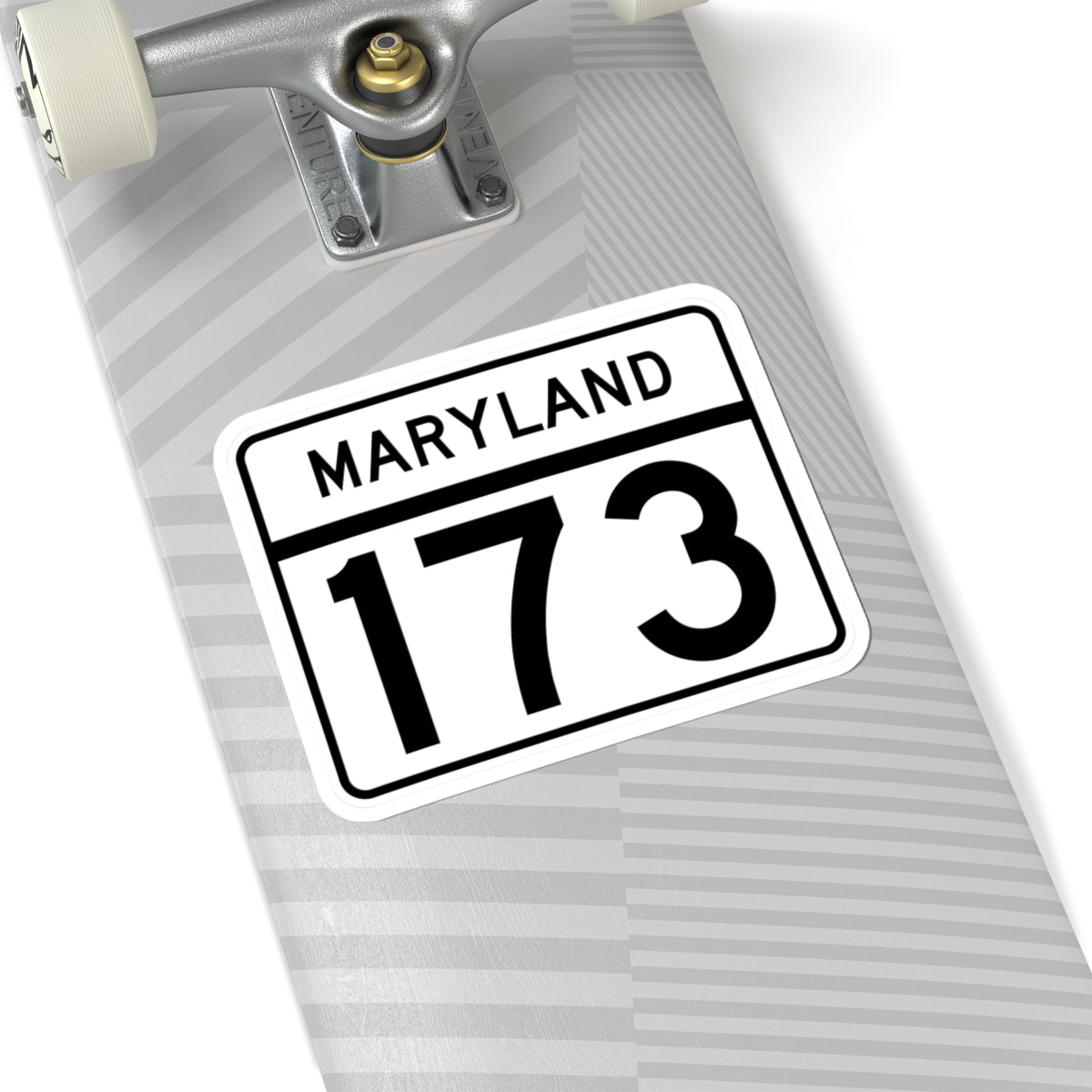 MD Route 173 (Maryland) (Road Sign) STICKER Vinyl Kiss-Cut Decal