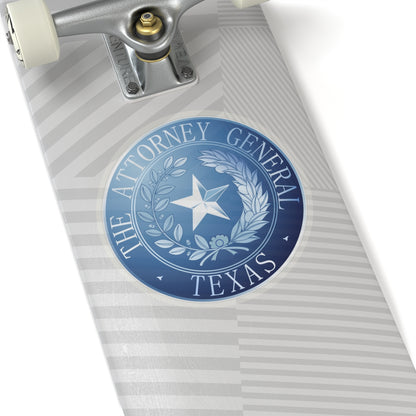 Seal of Texas Attorney General - STICKER Vinyl Kiss-Cut Decal