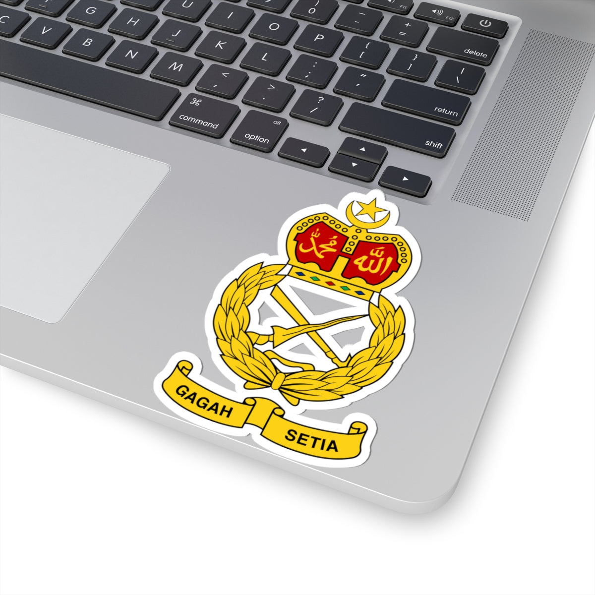 Badge of the Malaysian Army (Malaysia) (Coat of Arms) STICKER Vinyl Kiss-Cut Decal