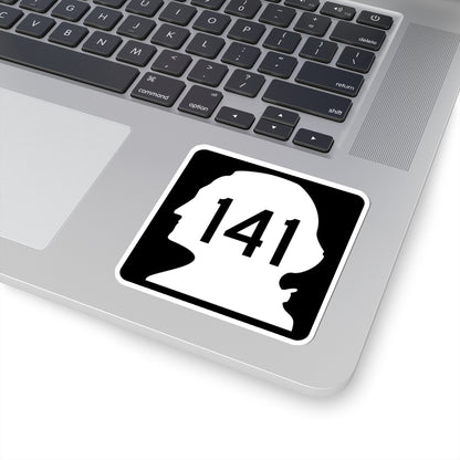 WA-141 (Washington) (Road Sign) STICKER Vinyl Kiss-Cut Decal