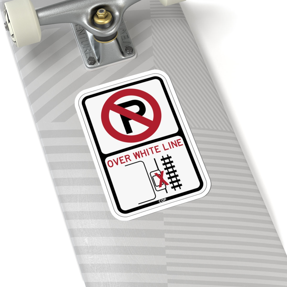 PBOT Road sign P1350 (Oregon) (Road Sign) STICKER Vinyl Kiss-Cut Decal