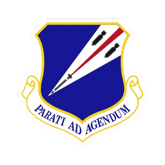 131st Bomb Wing Missouri Air National Guard (U.S. Air Force) STICKER Vinyl Kiss-Cut Decal 2 Inch White - The Sticker Space