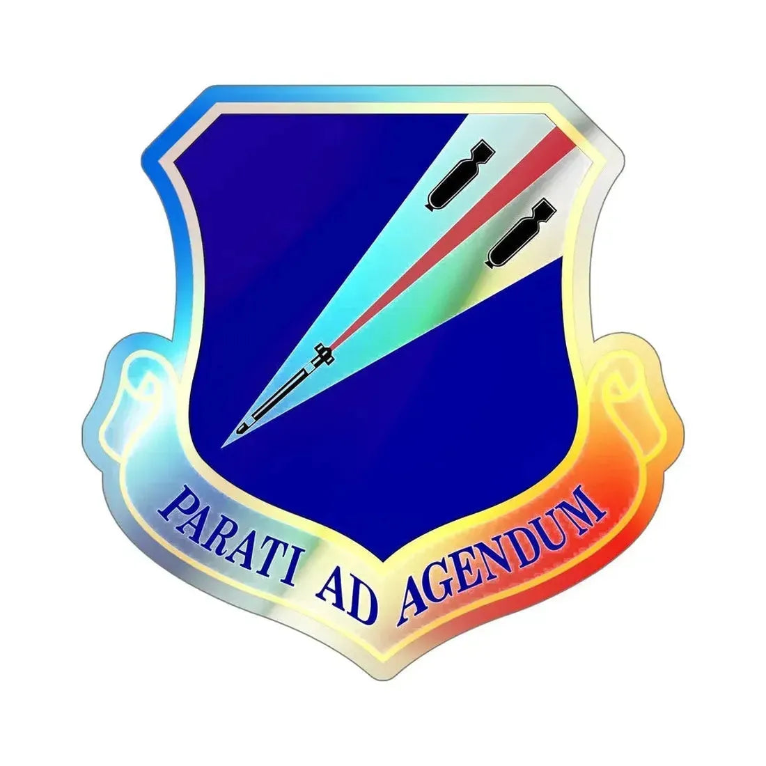 131st Fighter Wing (U.S. Air Force) Holographic STICKER Die-Cut Vinyl Decal - The Sticker Space