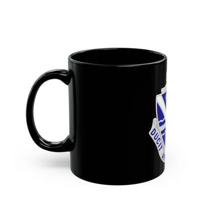 131st Infantry Regiment (U.S. Army) Black Coffee Mug-The Sticker Space