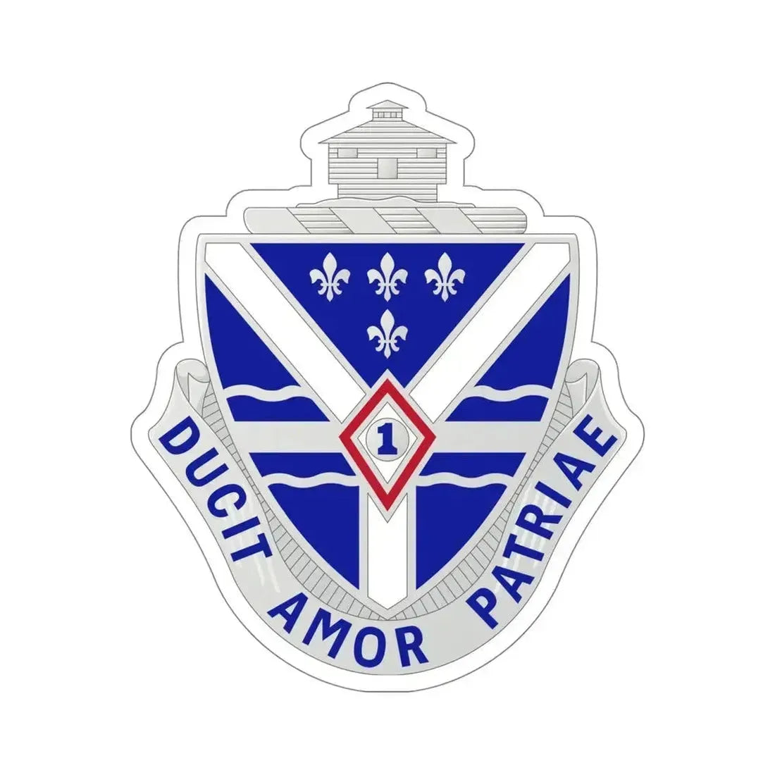 131st Infantry Regiment (U.S. Army) STICKER Vinyl Die-Cut Decal 5 Inch - The Sticker Space