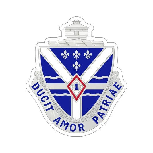 131st Infantry Regiment (U.S. Army) STICKER Vinyl Die-Cut Decal 6 Inch - The Sticker Space