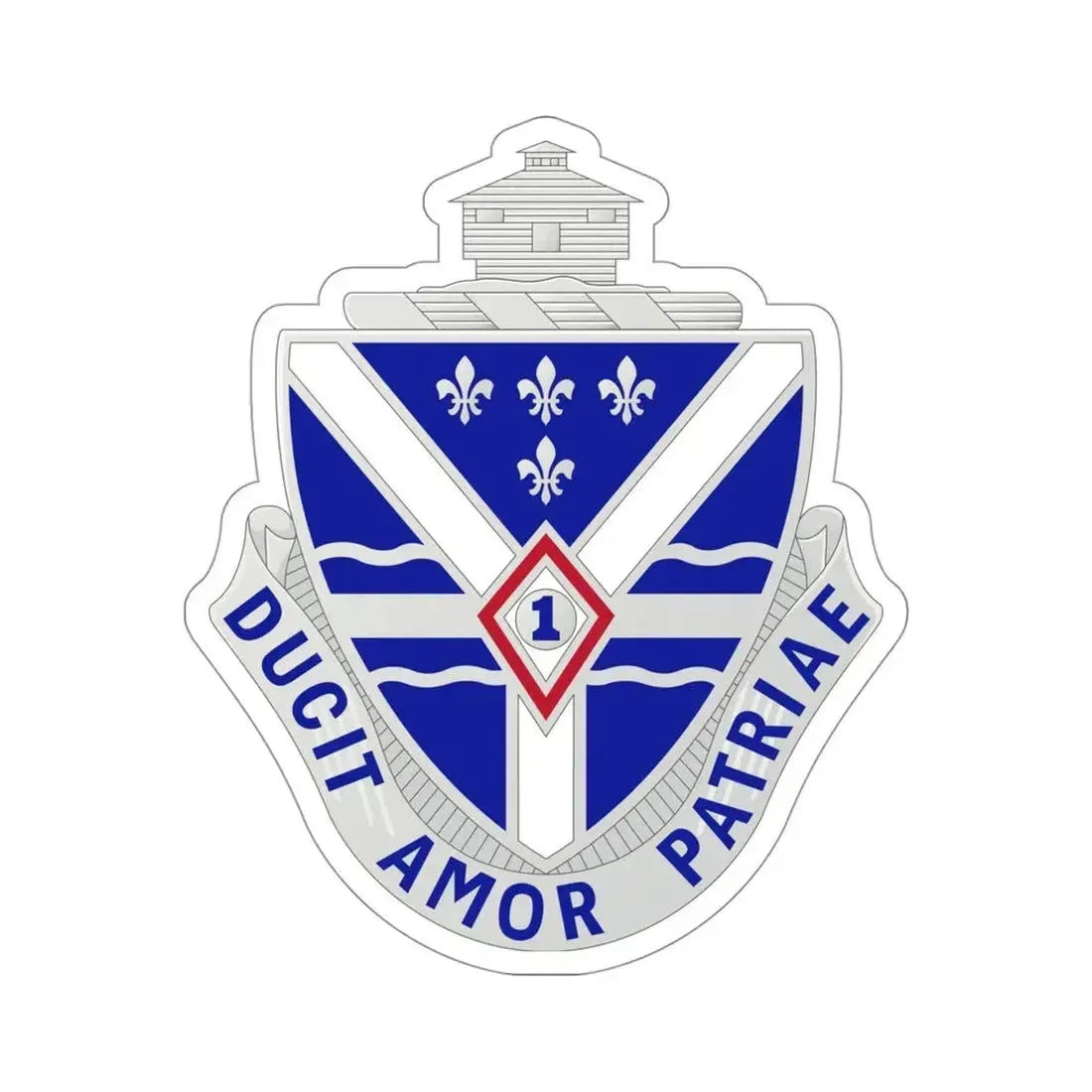 131st Infantry Regiment (U.S. Army) STICKER Vinyl Die-Cut Decal - The Sticker Space