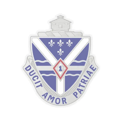 131st Infantry Regiment (U.S. Army) STICKER Vinyl Kiss-Cut Decal 2 Inch Transparent - The Sticker Space