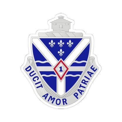 131st Infantry Regiment (U.S. Army) STICKER Vinyl Kiss-Cut Decal 6 Inch White - The Sticker Space
