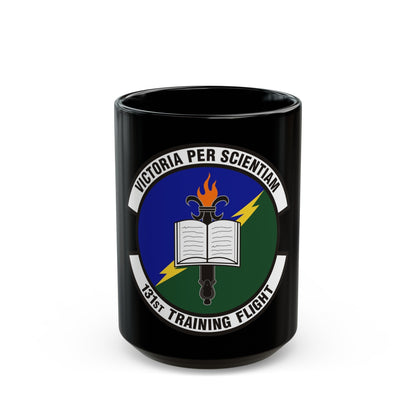 131st Training Flight (U.S. Air Force) Black Coffee Mug-15oz-The Sticker Space