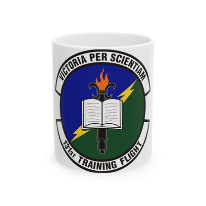 131st Training Flight (U.S. Air Force) White Coffee Mug-11oz-The Sticker Space