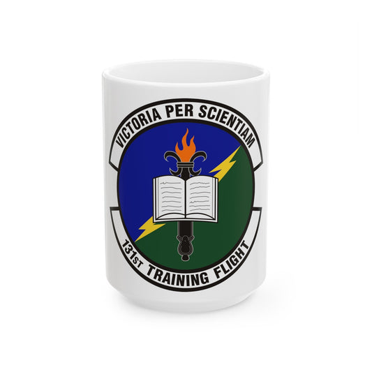 131st Training Flight (U.S. Air Force) White Coffee Mug-15oz-The Sticker Space