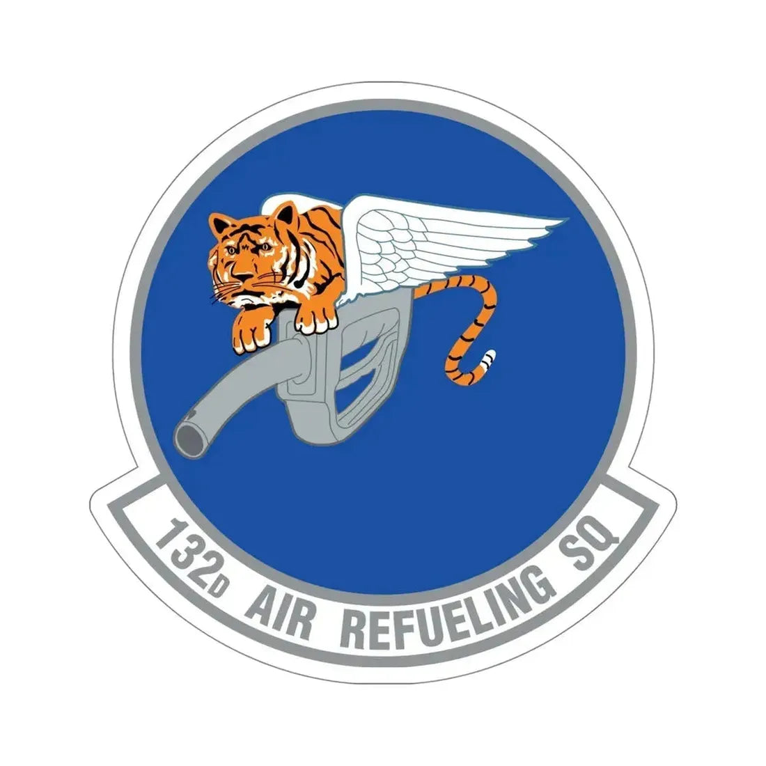 132 Air Refueling Squadron (U.S. Air Force) STICKER Vinyl Die-Cut Decal 5 Inch - The Sticker Space
