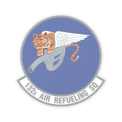 132 Air Refueling Squadron (U.S. Air Force) STICKER Vinyl Kiss-Cut Decal 3 Inch Transparent - The Sticker Space