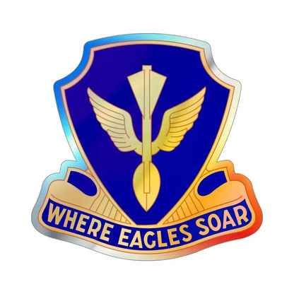 132 Aviation Regiment (U.S. Army) Holographic STICKER Die-Cut Vinyl Decal - The Sticker Space