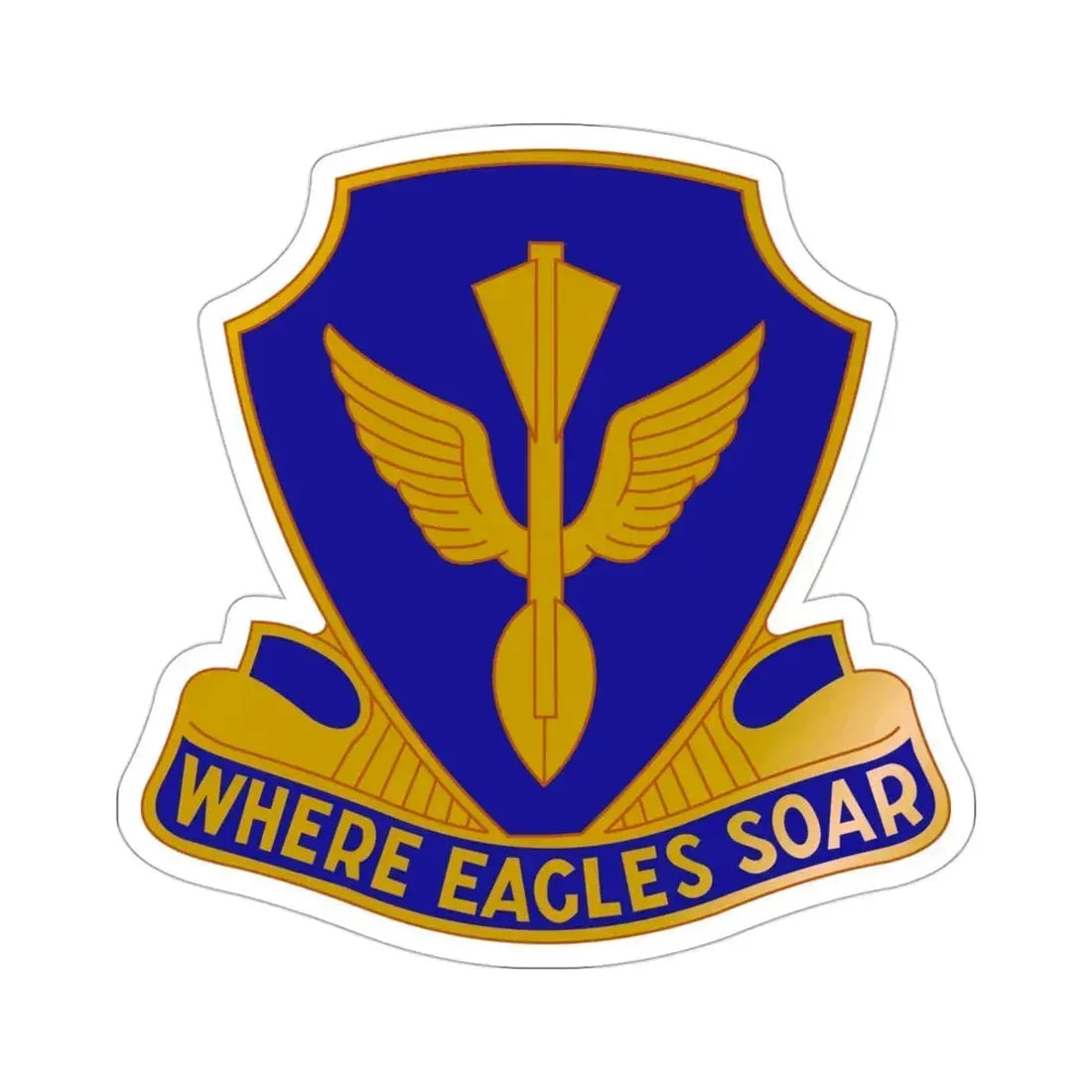 132 Aviation Regiment (U.S. Army) STICKER Vinyl Die-Cut Decal 3 Inch - The Sticker Space