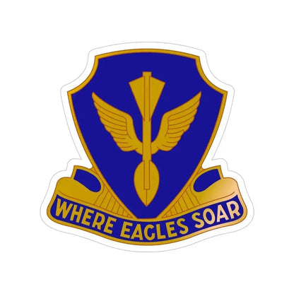 132 Aviation Regiment (U.S. Army) Transparent STICKER Die-Cut Vinyl Decal 6 Inch - The Sticker Space