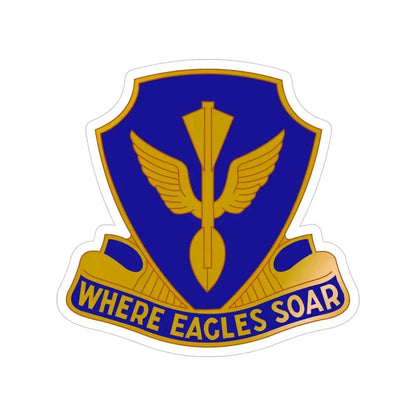 132 Aviation Regiment (U.S. Army) Transparent STICKER Die-Cut Vinyl Decal - The Sticker Space
