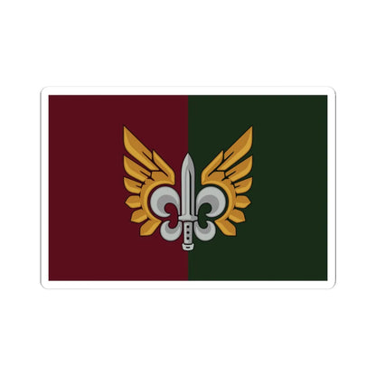 132-ОРБ прапор (Ukraine) STICKER Vinyl Kiss-Cut Decal 3 Inch White - The Sticker Space