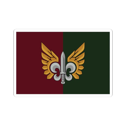 132-ОРБ прапор (Ukraine) STICKER Vinyl Kiss-Cut Decal 4 Inch White - The Sticker Space