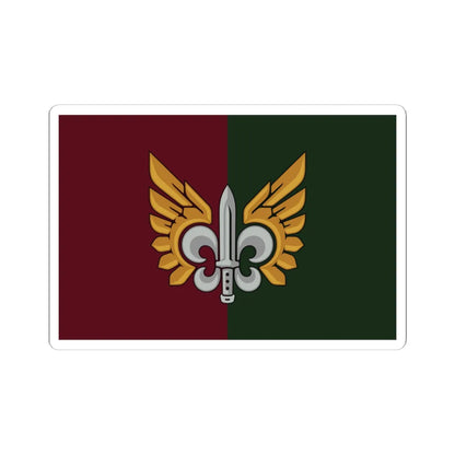 132-ОРБ прапор (Ukraine) STICKER Vinyl Kiss-Cut Decal 6 Inch White - The Sticker Space