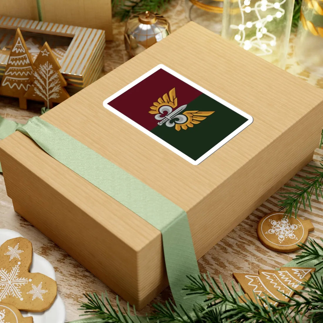 132-ОРБ прапор (Ukraine) STICKER Vinyl Kiss-Cut Decal - The Sticker Space