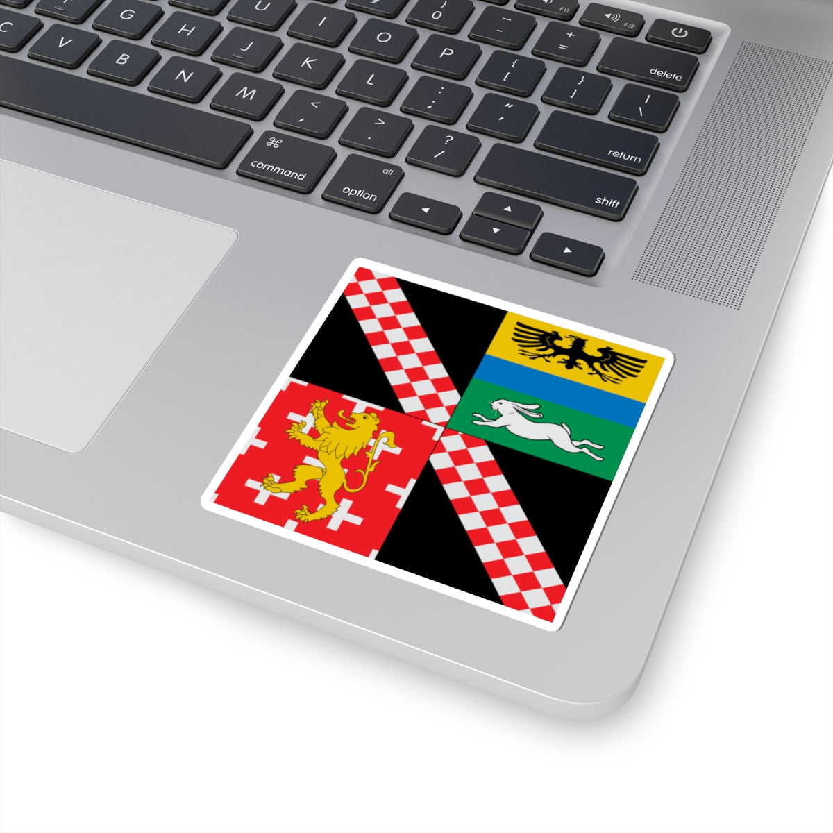 Flag of Mauro-Giuseppe Lepori (Switzerland) STICKER Vinyl Kiss-Cut Decal