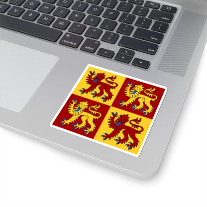 Flag of Gwynedd (United Kingdom) STICKER Vinyl Kiss-Cut Decal