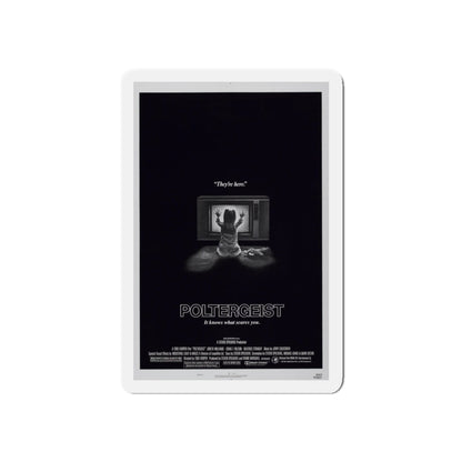 POLTERGEIST 1982 Movie Poster - Refrigerator Magnet-3" x 3"-Die-Cut-1 pc-The Sticker Space