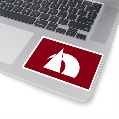 Flag of Minamioguni Kumamoto (Japan) STICKER Vinyl Kiss-Cut Decal