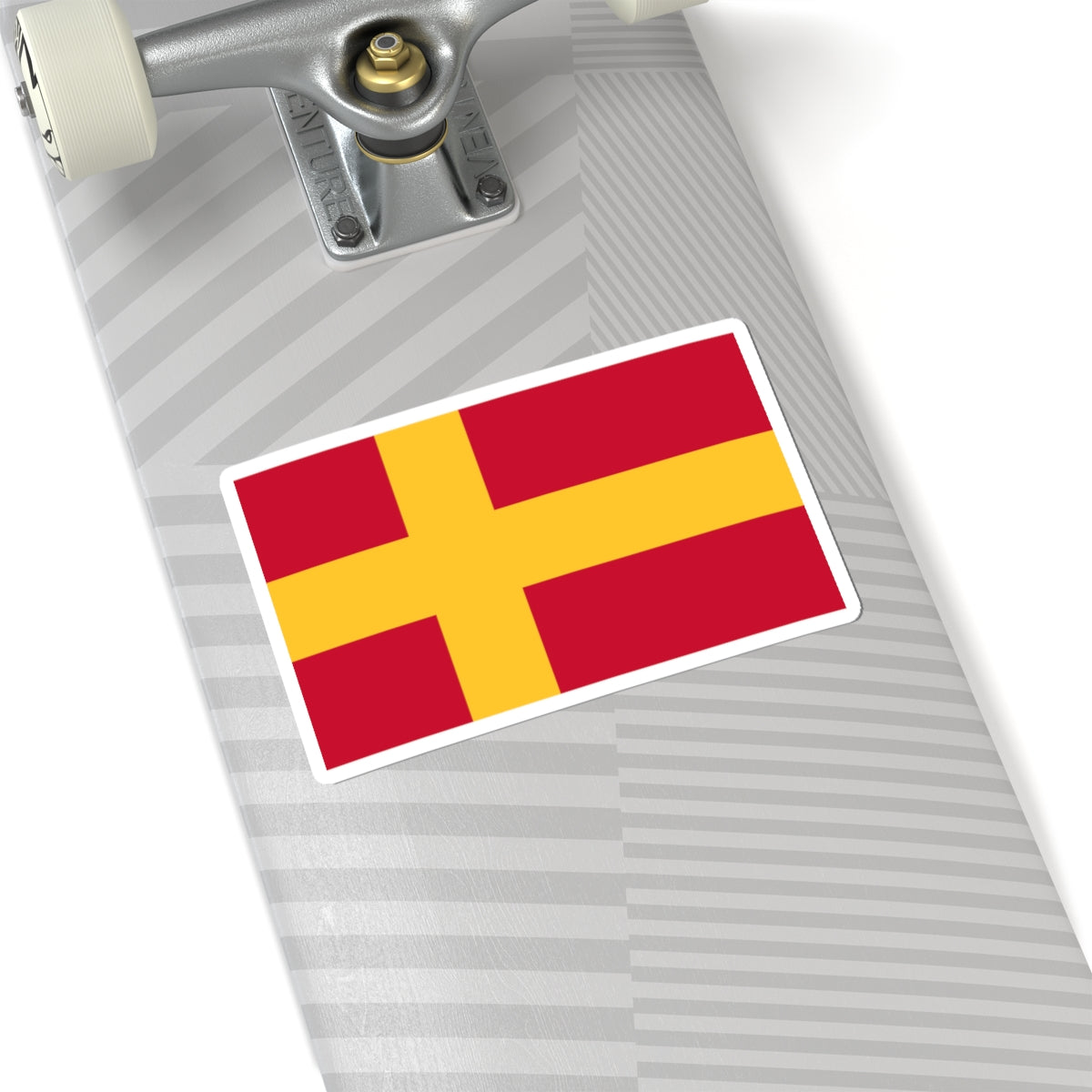 Flag of the Finland Swedes (Finland) STICKER Vinyl Kiss-Cut Decal