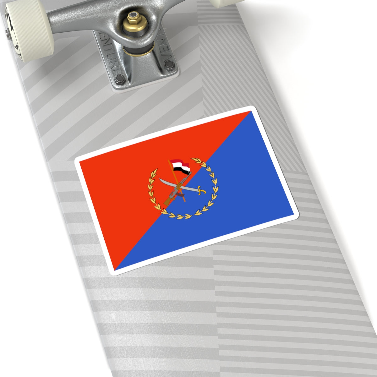 Yemeni Republican Guard Flag (Yemen) STICKER Vinyl Kiss-Cut Decal